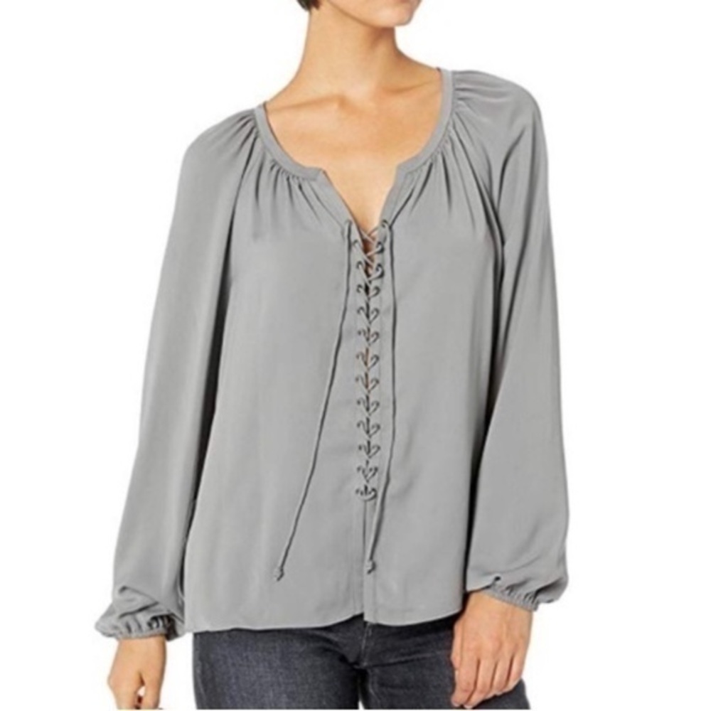 Ramy Brook Kat Lace Up Top